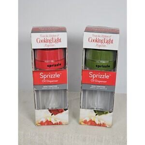 Sprizzle 2 Oil Dispenser Dual Function Spray Or Drizzle Cooking Light...